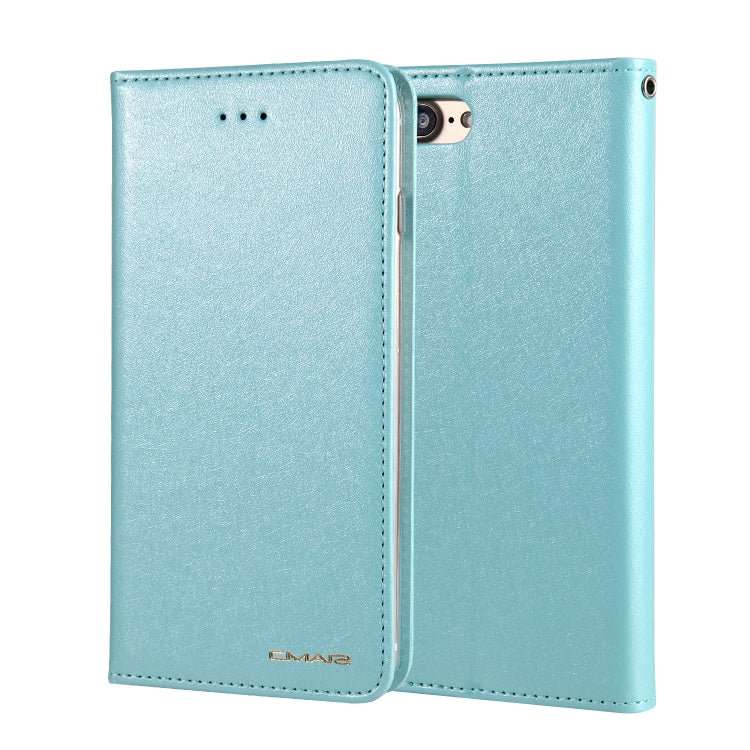 For iPhone 8 Plus & 7 Plus CMai2 Silk Texture Horizontal Flip Leather Case with Holder & Card Slots & Photo Frame & Wallet