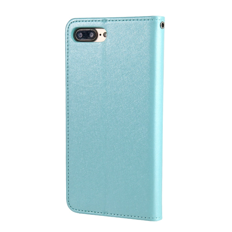 For iPhone 8 Plus & 7 Plus CMai2 Silk Texture Horizontal Flip Leather Case with Holder & Card Slots & Photo Frame & Wallet