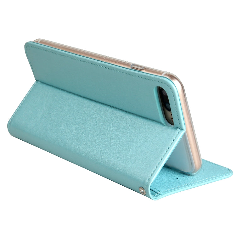 For iPhone 8 Plus & 7 Plus CMai2 Silk Texture Horizontal Flip Leather Case with Holder & Card Slots & Photo Frame & Wallet