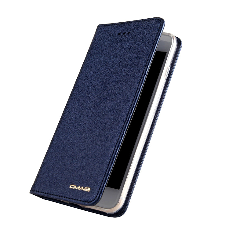 For iPhone 8 Plus & 7 Plus CMai2 Silk Texture Horizontal Flip Leather Case with Holder & Card Slots & Photo Frame & Wallet