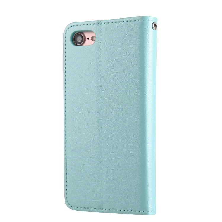 For iPhone SE 2020 & 8 & 7 CMai2 Silk Texture Horizontal Flip Leather Case with Holder & Card Slots & Photo Frame & Wallet