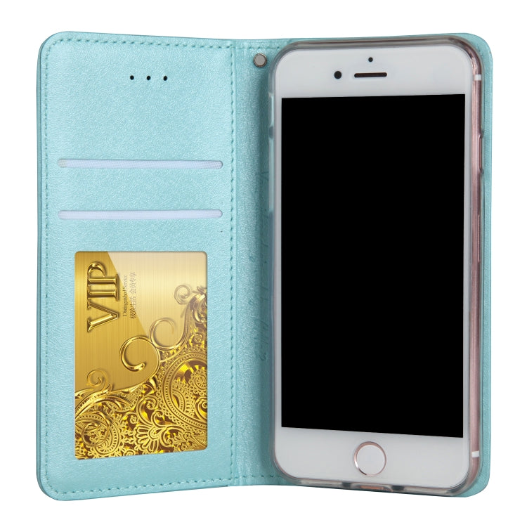 For iPhone SE 2020 & 8 & 7 CMai2 Silk Texture Horizontal Flip Leather Case with Holder & Card Slots & Photo Frame & Wallet