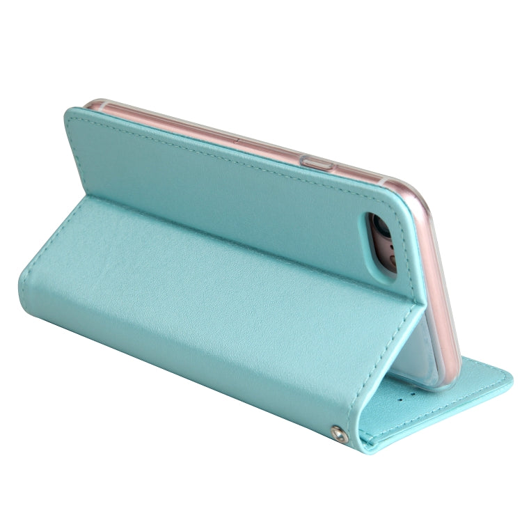 For iPhone SE 2020 & 8 & 7 CMai2 Silk Texture Horizontal Flip Leather Case with Holder & Card Slots & Photo Frame & Wallet