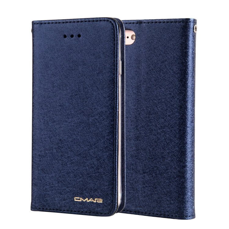 For iPhone SE 2020 & 8 & 7 CMai2 Silk Texture Horizontal Flip Leather Case with Holder & Card Slots & Photo Frame & Wallet