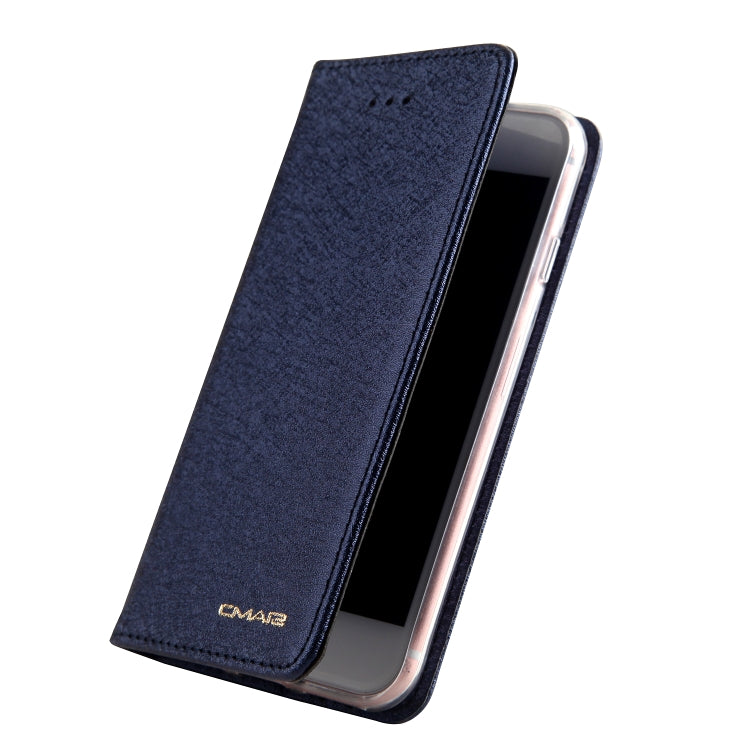 For iPhone SE 2020 & 8 & 7 CMai2 Silk Texture Horizontal Flip Leather Case with Holder & Card Slots & Photo Frame & Wallet