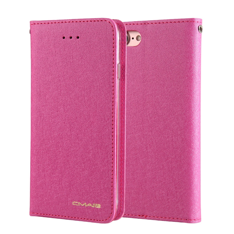 For iPhone SE 2020 & 8 & 7 CMai2 Silk Texture Horizontal Flip Leather Case with Holder & Card Slots & Photo Frame & Wallet