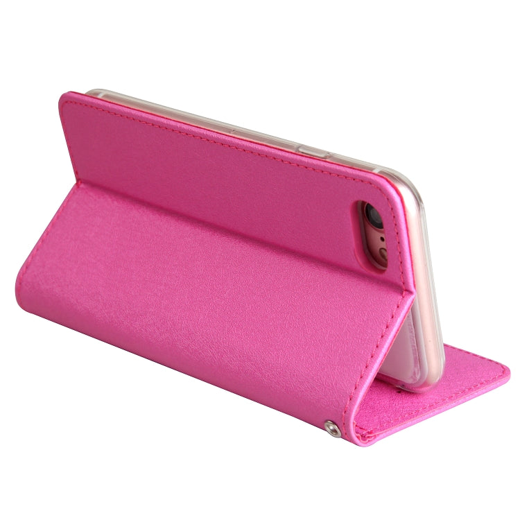 For iPhone SE 2020 & 8 & 7 CMai2 Silk Texture Horizontal Flip Leather Case with Holder & Card Slots & Photo Frame & Wallet