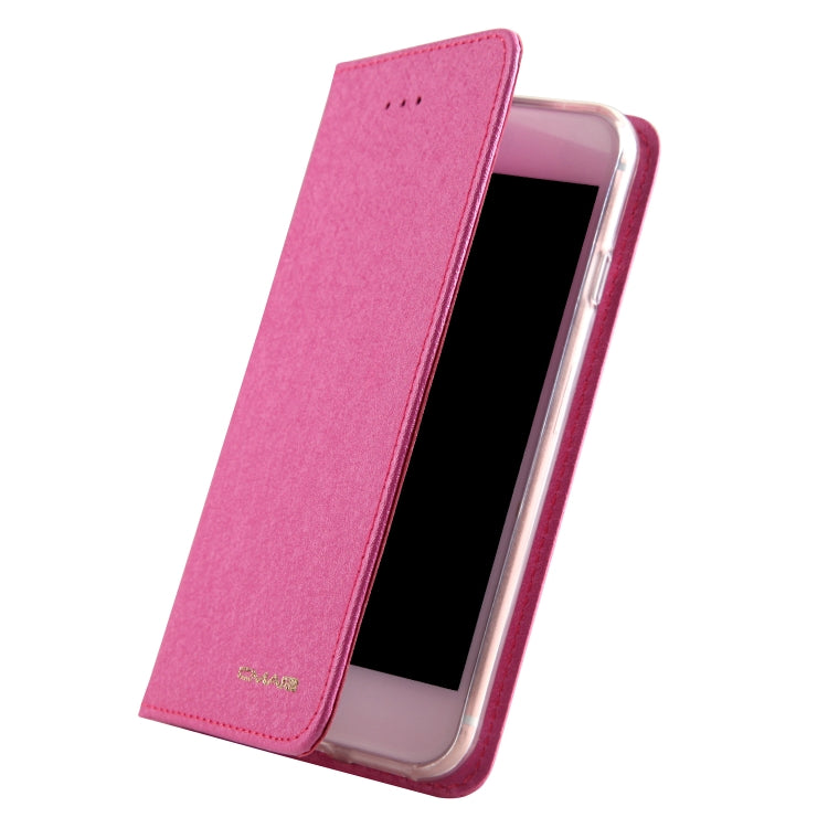 For iPhone SE 2020 & 8 & 7 CMai2 Silk Texture Horizontal Flip Leather Case with Holder & Card Slots & Photo Frame & Wallet