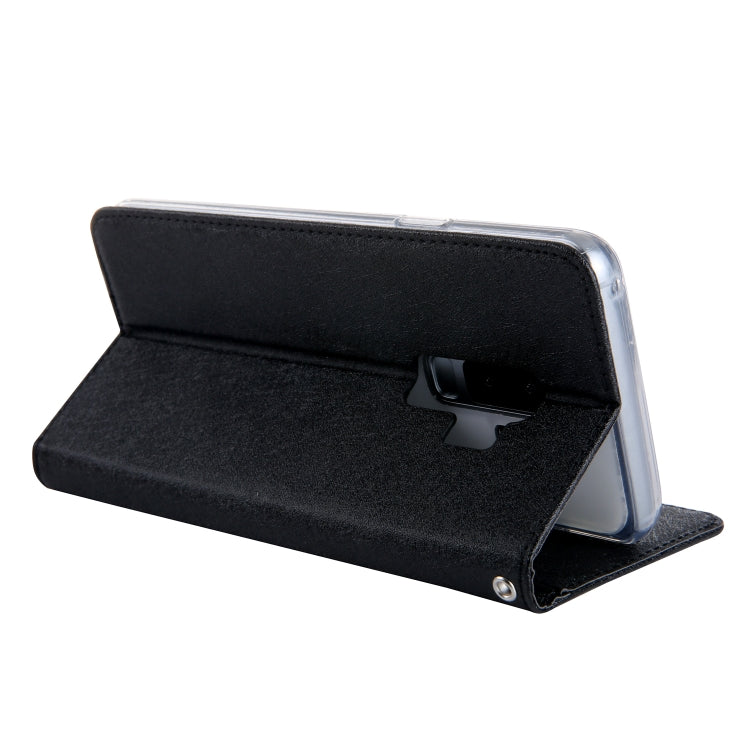 For Galaxy S9 CMai2 Silk Texture Horizontal Flip Leather Case with Holder & Card Slots & Photo Frame & Wallet