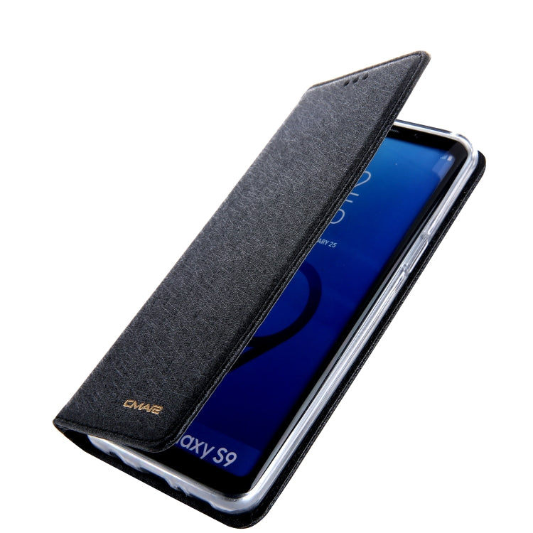 For Galaxy S9 CMai2 Silk Texture Horizontal Flip Leather Case with Holder & Card Slots & Photo Frame & Wallet