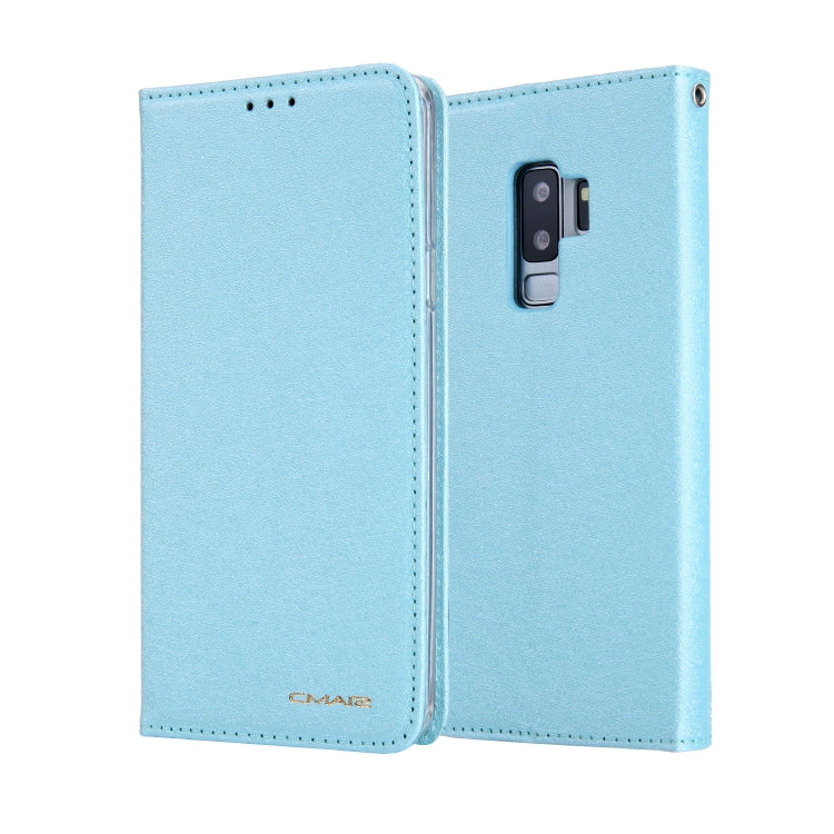 For Galaxy S9 CMai2 Silk Texture Horizontal Flip Leather Case with Holder & Card Slots & Photo Frame & Wallet