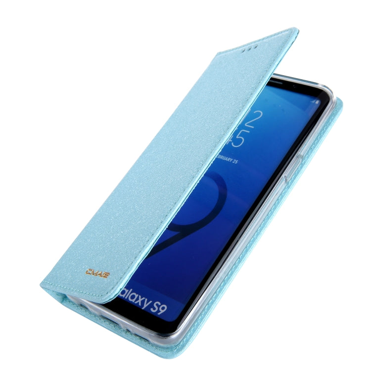 For Galaxy S9 CMai2 Silk Texture Horizontal Flip Leather Case with Holder & Card Slots & Photo Frame & Wallet