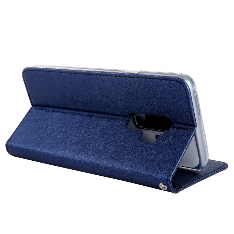 For Galaxy S9 CMai2 Silk Texture Horizontal Flip Leather Case with Holder & Card Slots & Photo Frame & Wallet