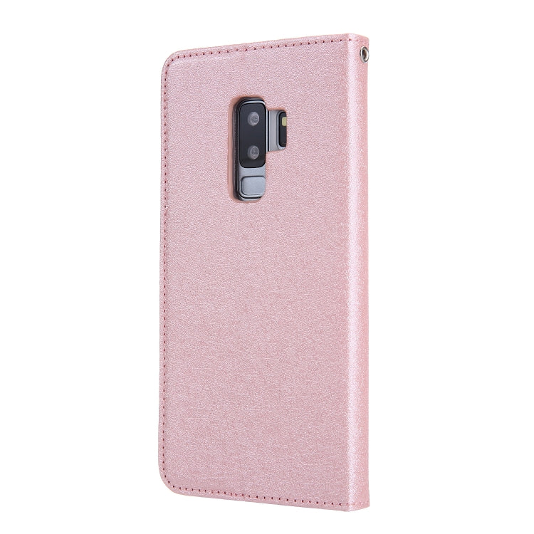 For Galaxy S9 CMai2 Silk Texture Horizontal Flip Leather Case with Holder & Card Slots & Photo Frame & Wallet