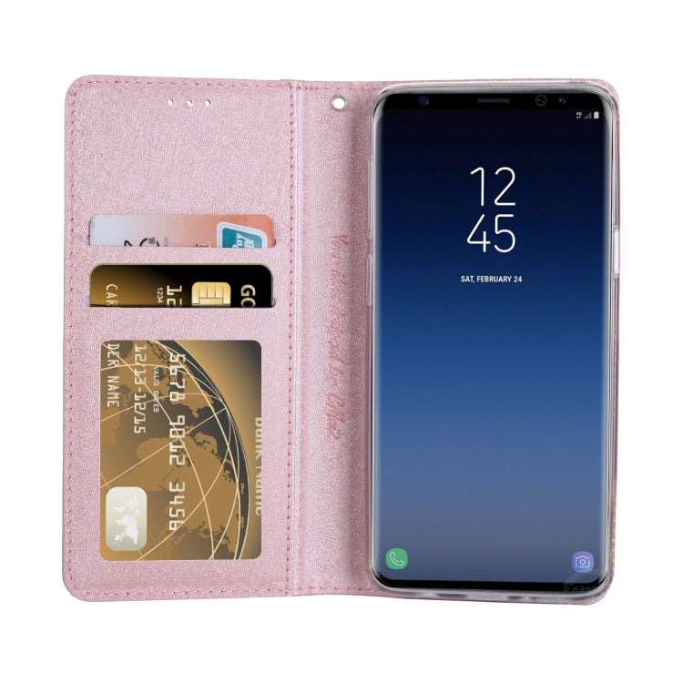 For Galaxy S9 CMai2 Silk Texture Horizontal Flip Leather Case with Holder & Card Slots & Photo Frame & Wallet