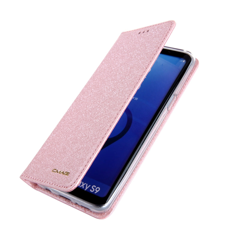 For Galaxy S9 CMai2 Silk Texture Horizontal Flip Leather Case with Holder & Card Slots & Photo Frame & Wallet