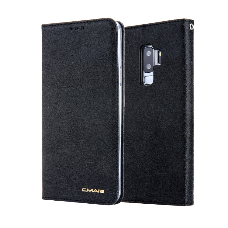 For Galaxy S9+ CMai2 Silk Texture Horizontal Flip Leather Case with Holder & Card Slots & Photo Frame & Wallet