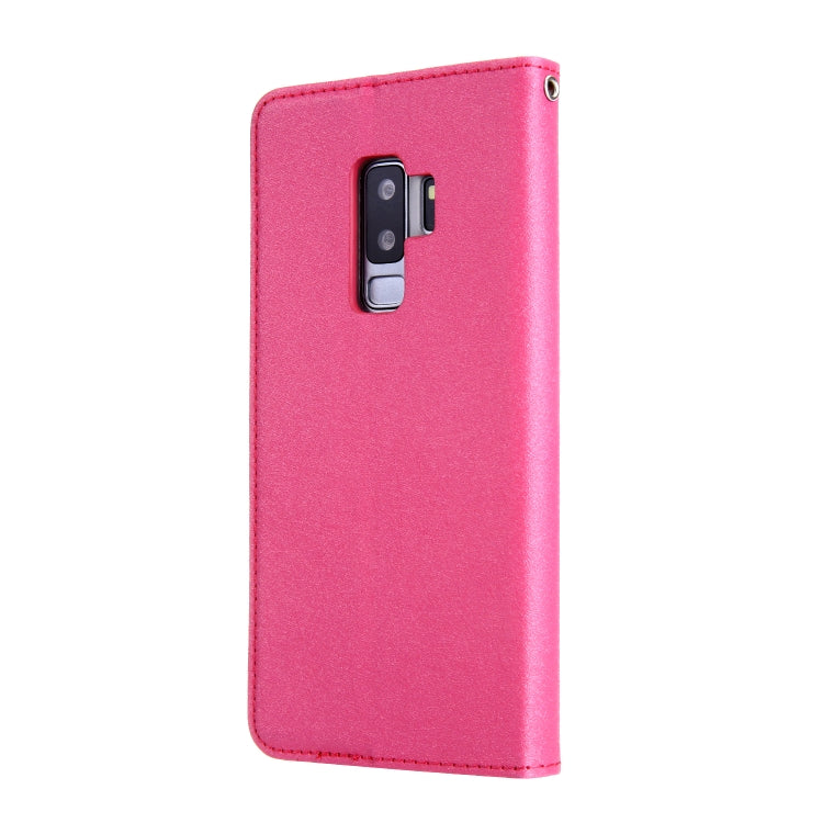 For Galaxy S9+ CMai2 Silk Texture Horizontal Flip Leather Case with Holder & Card Slots & Photo Frame & Wallet