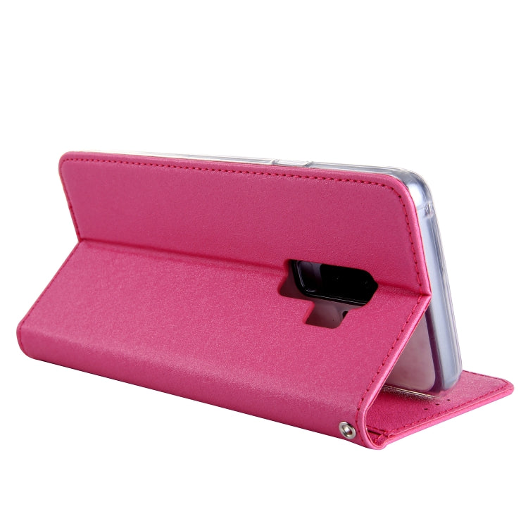 For Galaxy S9+ CMai2 Silk Texture Horizontal Flip Leather Case with Holder & Card Slots & Photo Frame & Wallet