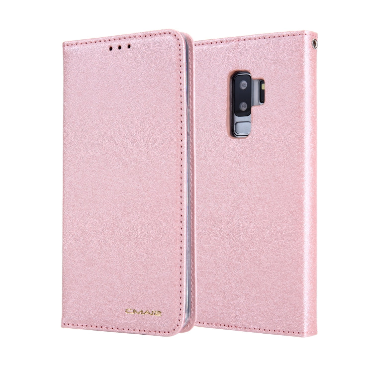 For Galaxy S9+ CMai2 Silk Texture Horizontal Flip Leather Case with Holder & Card Slots & Photo Frame & Wallet