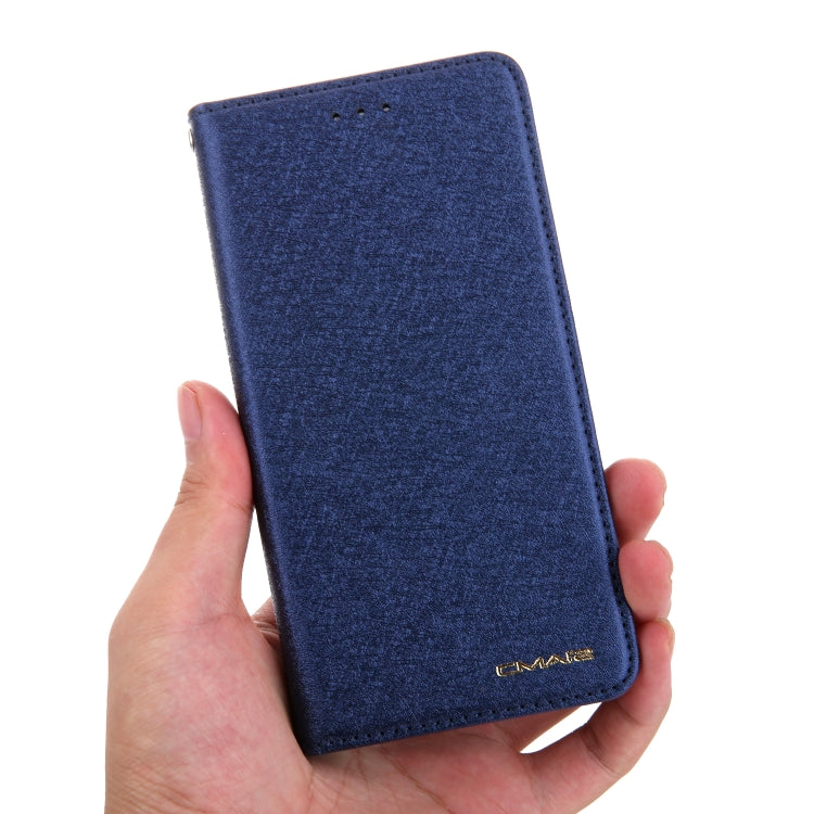 For Galaxy Note 10 CMai2 Silk Texture Horizontal Flip Leather Case with Holder & Card Slots & Photo Frame & Wallet