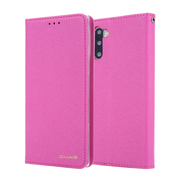 For Galaxy Note 10 CMai2 Silk Texture Horizontal Flip Leather Case with Holder & Card Slots & Photo Frame & Wallet
