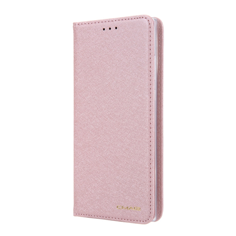 For Galaxy Note 10 CMai2 Silk Texture Horizontal Flip Leather Case with Holder & Card Slots & Photo Frame & Wallet