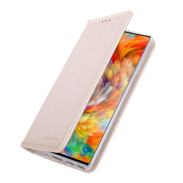 For Galaxy Note 10+ CMai2 Silk Texture Horizontal Flip Leather Case with Holder & Card Slots & Photo Frame & Wallet