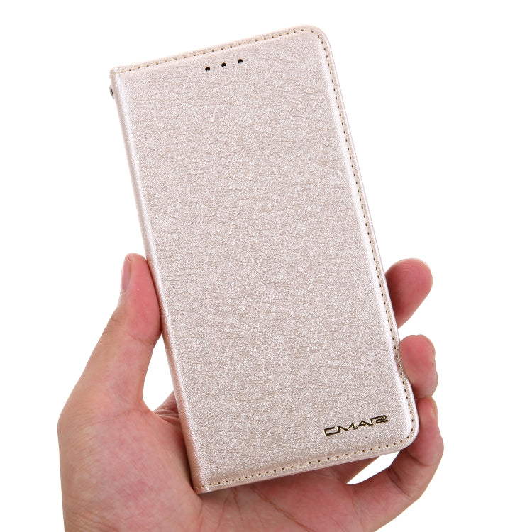 For Galaxy Note 10+ CMai2 Silk Texture Horizontal Flip Leather Case with Holder & Card Slots & Photo Frame & Wallet