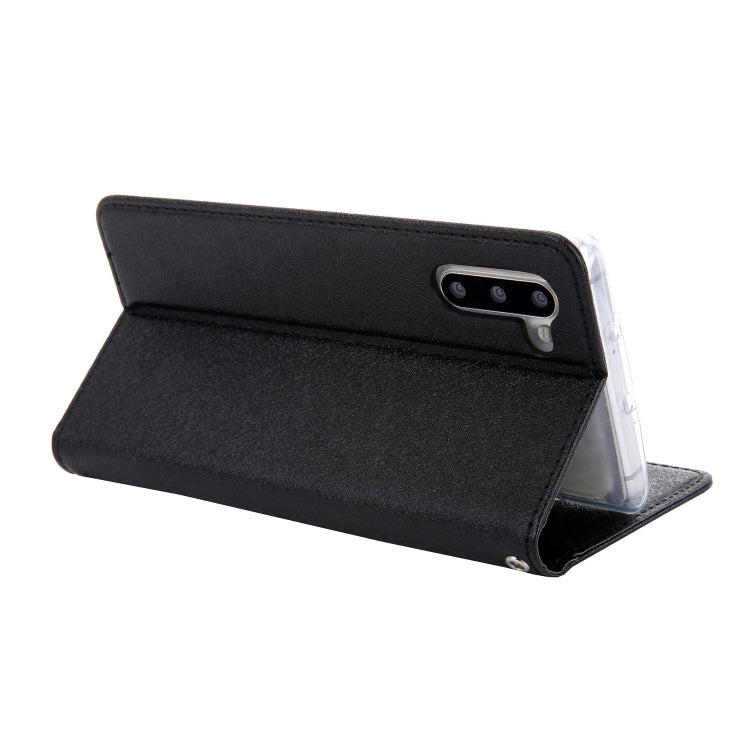 For Galaxy Note 10+ CMai2 Silk Texture Horizontal Flip Leather Case with Holder & Card Slots & Photo Frame & Wallet