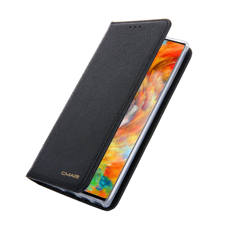 For Galaxy Note 10+ CMai2 Silk Texture Horizontal Flip Leather Case with Holder & Card Slots & Photo Frame & Wallet