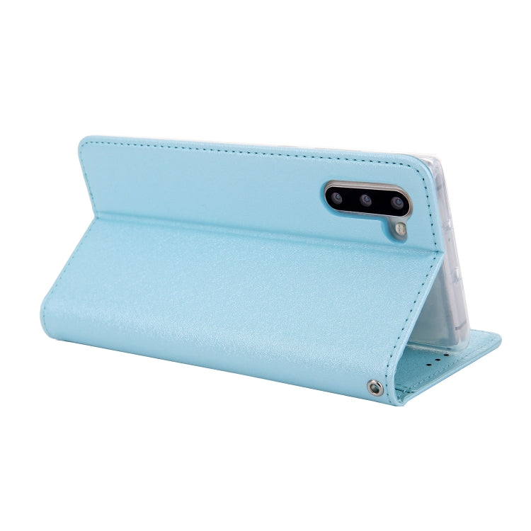 For Galaxy Note 10+ CMai2 Silk Texture Horizontal Flip Leather Case with Holder & Card Slots & Photo Frame & Wallet