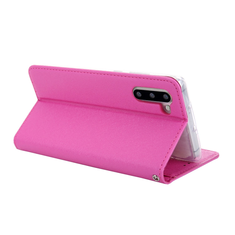 For Galaxy Note 10+ CMai2 Silk Texture Horizontal Flip Leather Case with Holder & Card Slots & Photo Frame & Wallet