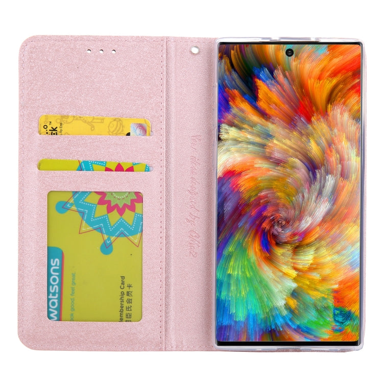 For Galaxy Note 10+ CMai2 Silk Texture Horizontal Flip Leather Case with Holder & Card Slots & Photo Frame & Wallet