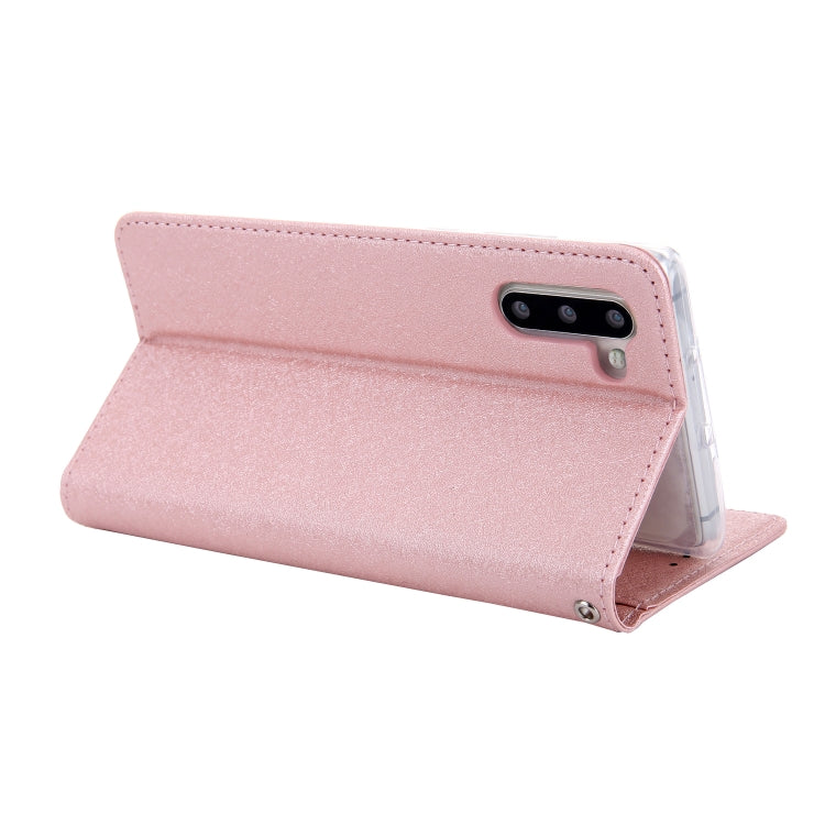 For Galaxy Note 10+ CMai2 Silk Texture Horizontal Flip Leather Case with Holder & Card Slots & Photo Frame & Wallet