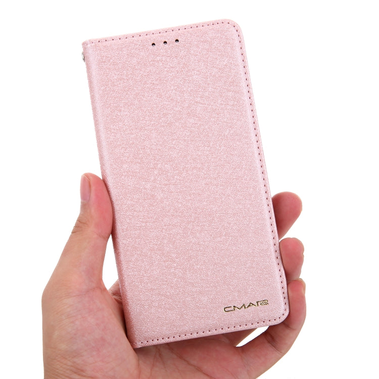 For Galaxy Note 10+ CMai2 Silk Texture Horizontal Flip Leather Case with Holder & Card Slots & Photo Frame & Wallet