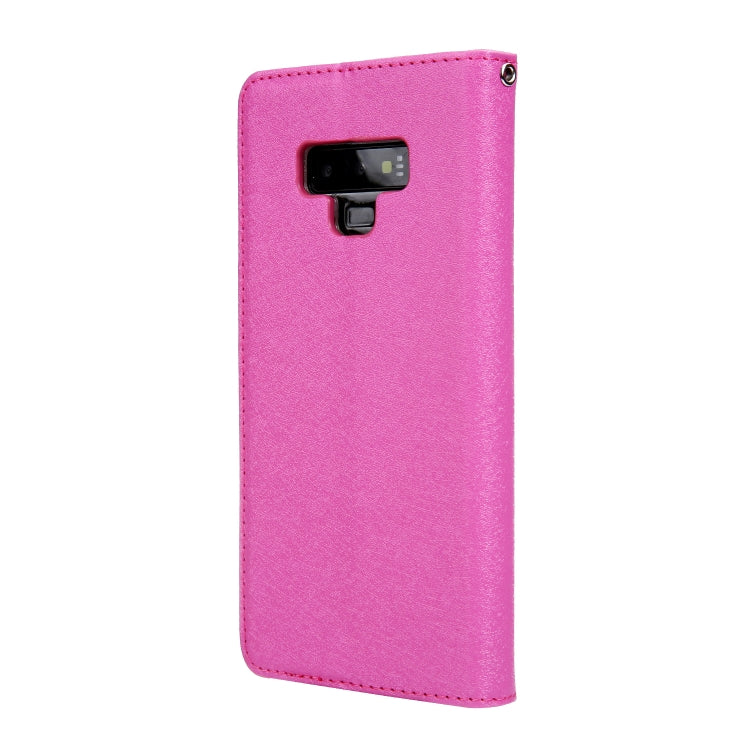 For Galaxy Note 9 CMai2 Silk Texture Horizontal Flip Leather Case with Holder & Card Slots & Photo Frame & Wallet