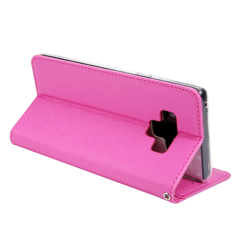 For Galaxy Note 9 CMai2 Silk Texture Horizontal Flip Leather Case with Holder & Card Slots & Photo Frame & Wallet