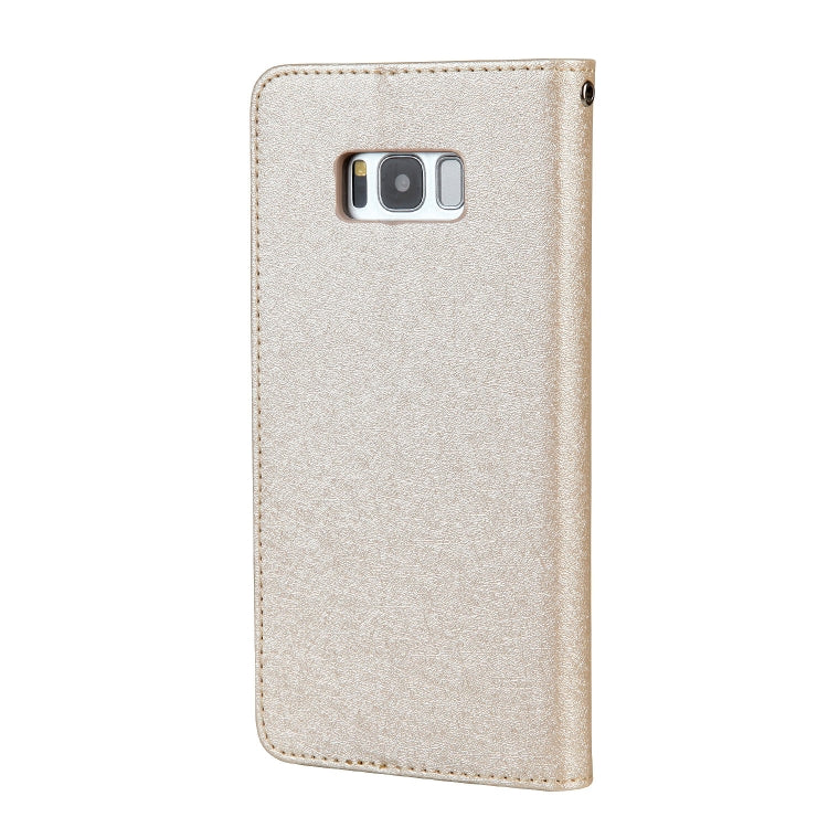 For Galaxy S8  CMai2 Silk Texture Horizontal Flip Leather Case with Holder & Card Slots & Photo Frame & Wallet