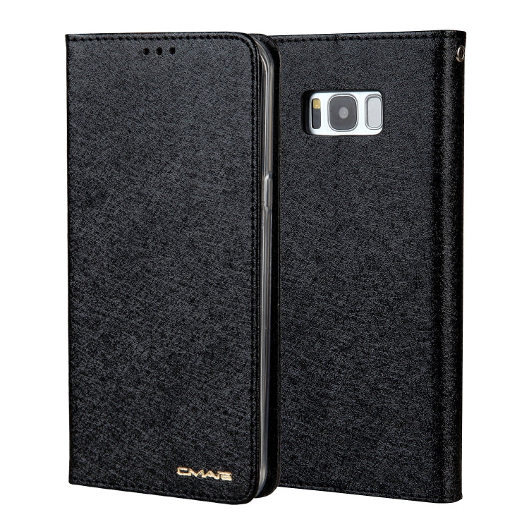 For Galaxy S8  CMai2 Silk Texture Horizontal Flip Leather Case with Holder & Card Slots & Photo Frame & Wallet