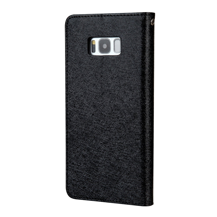 For Galaxy S8  CMai2 Silk Texture Horizontal Flip Leather Case with Holder & Card Slots & Photo Frame & Wallet