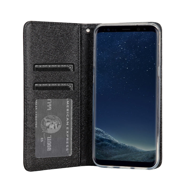 For Galaxy S8  CMai2 Silk Texture Horizontal Flip Leather Case with Holder & Card Slots & Photo Frame & Wallet