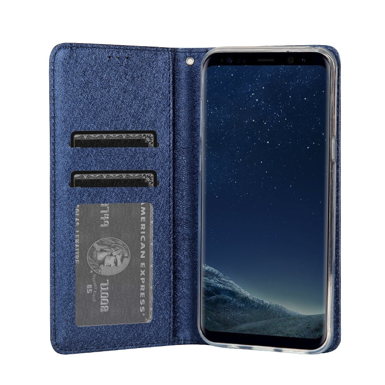 For Galaxy S8  CMai2 Silk Texture Horizontal Flip Leather Case with Holder & Card Slots & Photo Frame & Wallet