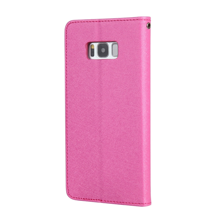 For Galaxy S8  CMai2 Silk Texture Horizontal Flip Leather Case with Holder & Card Slots & Photo Frame & Wallet