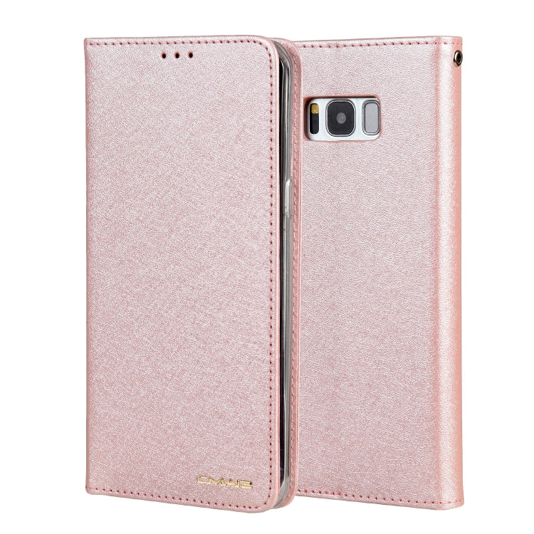 For Galaxy S8  CMai2 Silk Texture Horizontal Flip Leather Case with Holder & Card Slots & Photo Frame & Wallet