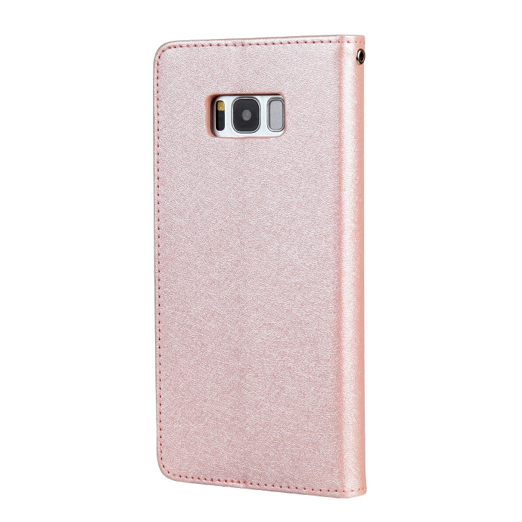 For Galaxy S8  CMai2 Silk Texture Horizontal Flip Leather Case with Holder & Card Slots & Photo Frame & Wallet