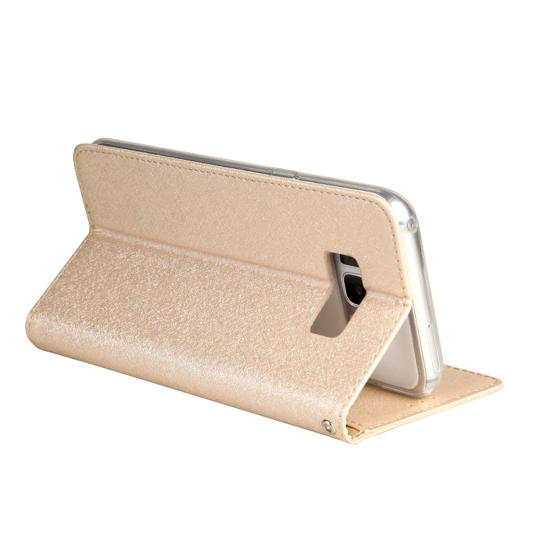 For Galaxy S8+ CMai2 Silk Texture Horizontal Flip Leather Case with Holder & Card Slots & Photo Frame & Wallet
