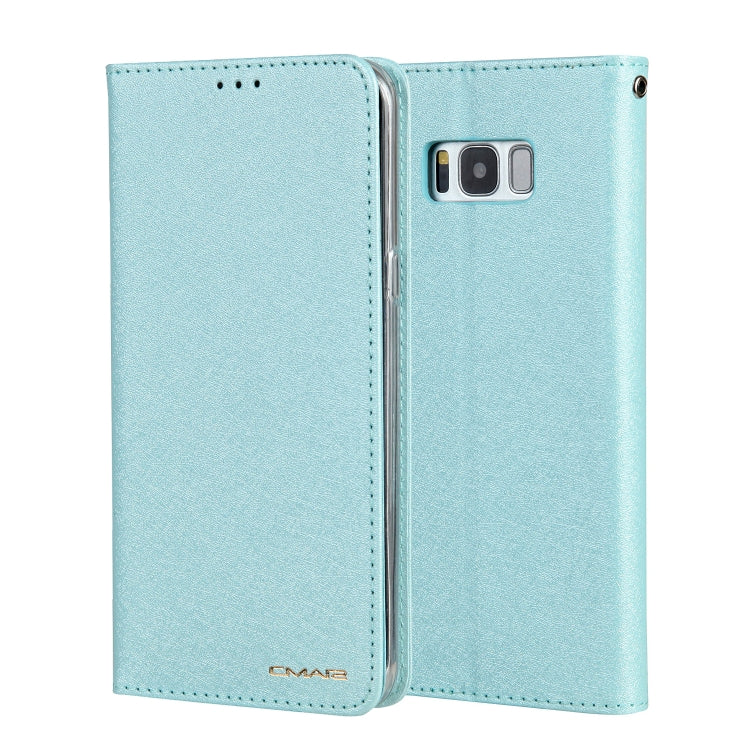 For Galaxy S8+ CMai2 Silk Texture Horizontal Flip Leather Case with Holder & Card Slots & Photo Frame & Wallet