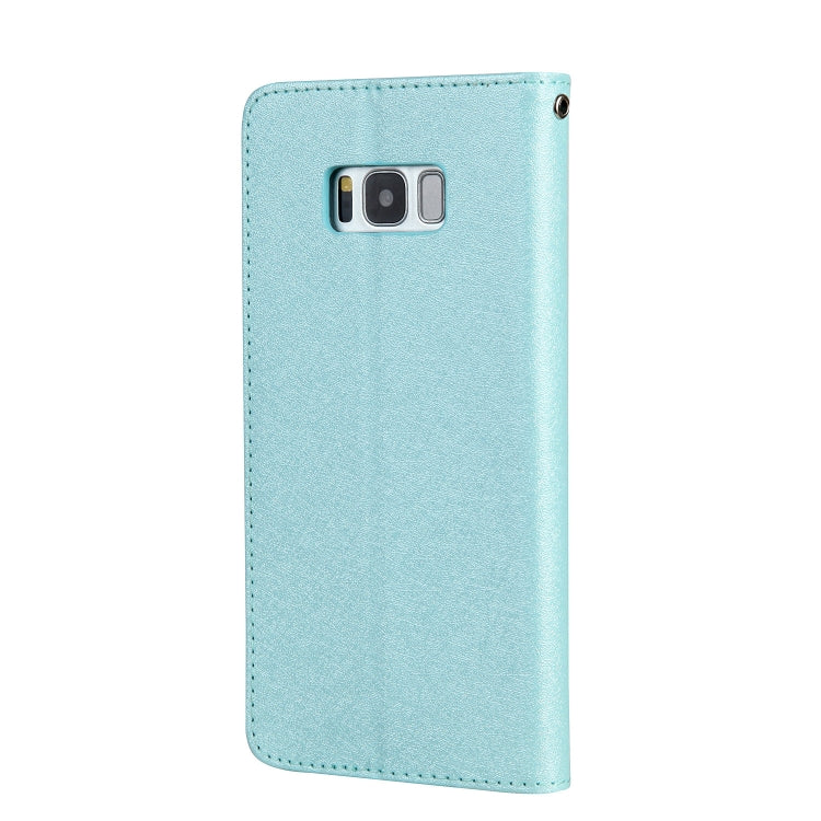For Galaxy S8+ CMai2 Silk Texture Horizontal Flip Leather Case with Holder & Card Slots & Photo Frame & Wallet