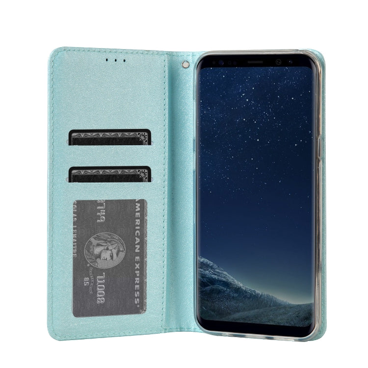 For Galaxy S8+ CMai2 Silk Texture Horizontal Flip Leather Case with Holder & Card Slots & Photo Frame & Wallet